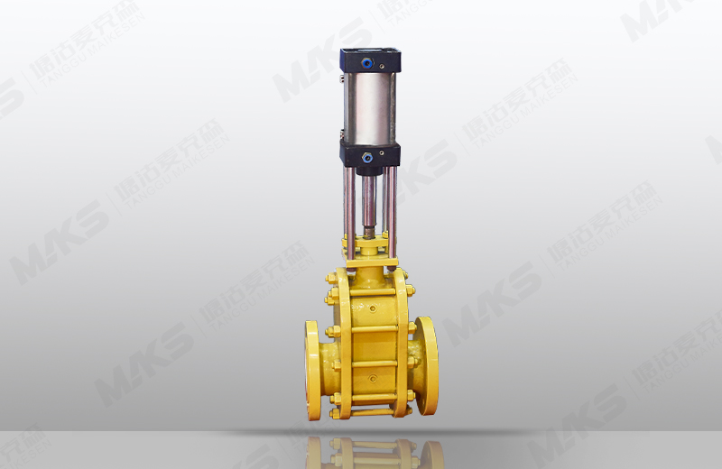 氣動(dòng)陶瓷雙閘板閥