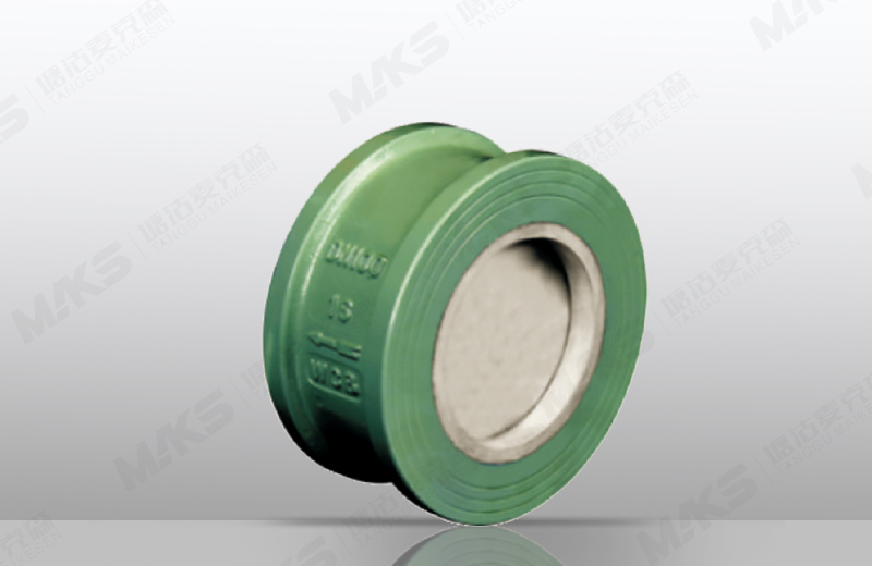 對(duì)夾陶瓷止回閥