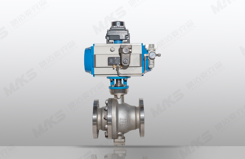 不銹鋼固定球閥(氣動)