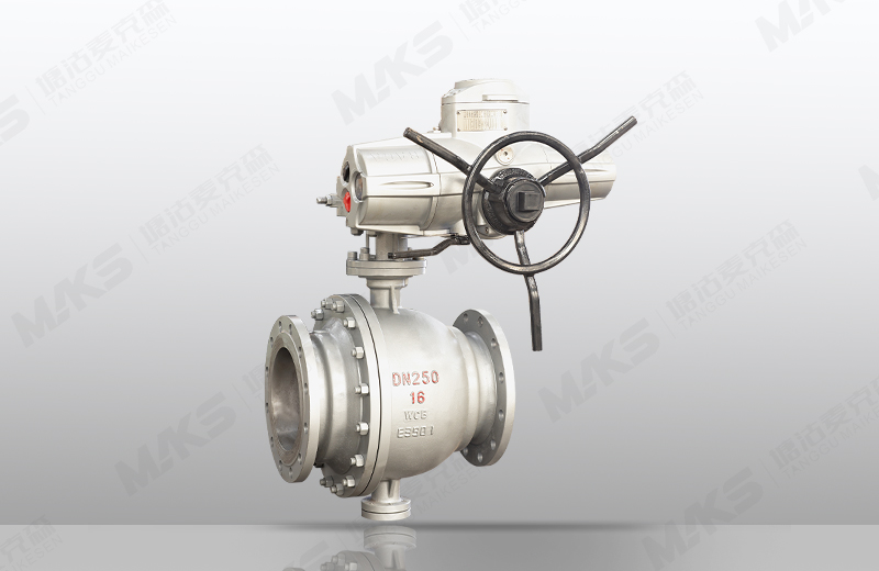 電動鑄鋼固定式球閥