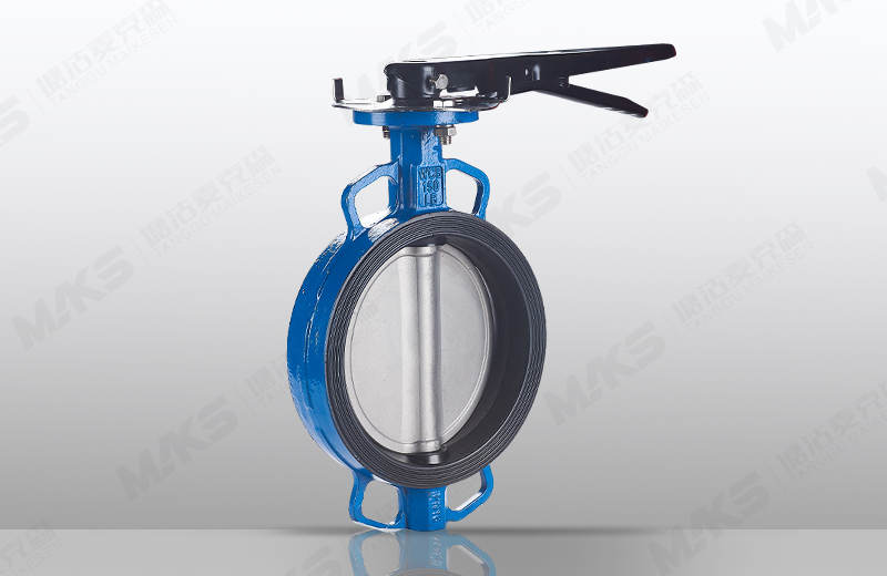 對(duì)夾中線蝶閥（手柄）