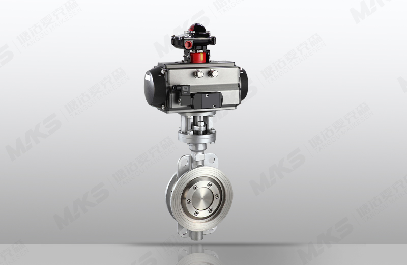 氣動(dòng)硬密封對(duì)夾蝶閥