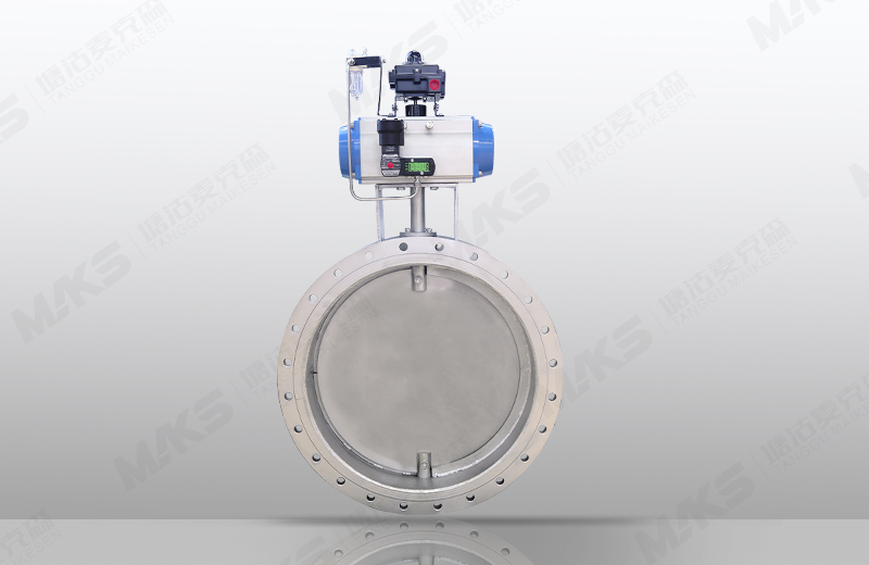 氣動(dòng)通風(fēng)法蘭蝶閥